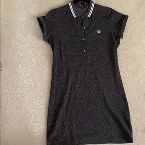 Fred Perry Amy Winehouse leopard dress